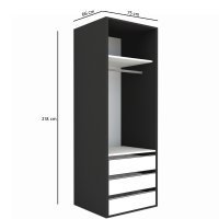 DULAP LEX 75-218-66 A GRI/DECOR 7648